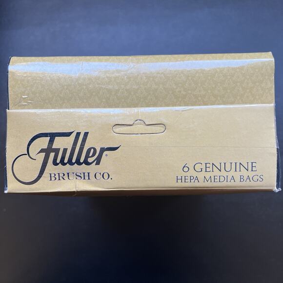 FULLER BRUSH CO. 6 (SIX) GENUINE HEPA MEDIA BAGS ITEM FBH-6 - Picture 5 of 5